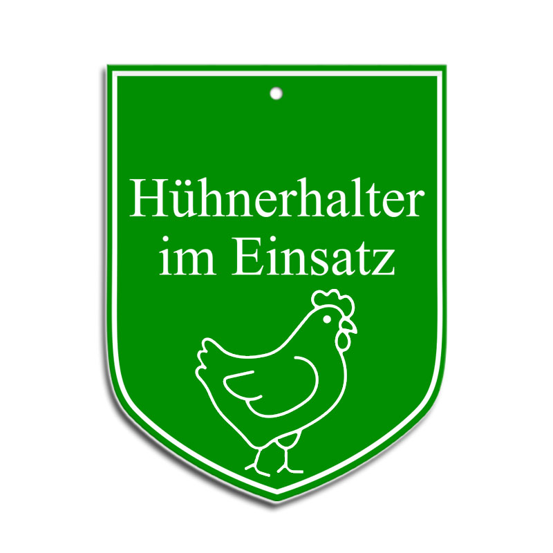 Hühnerhalter im Einsatz